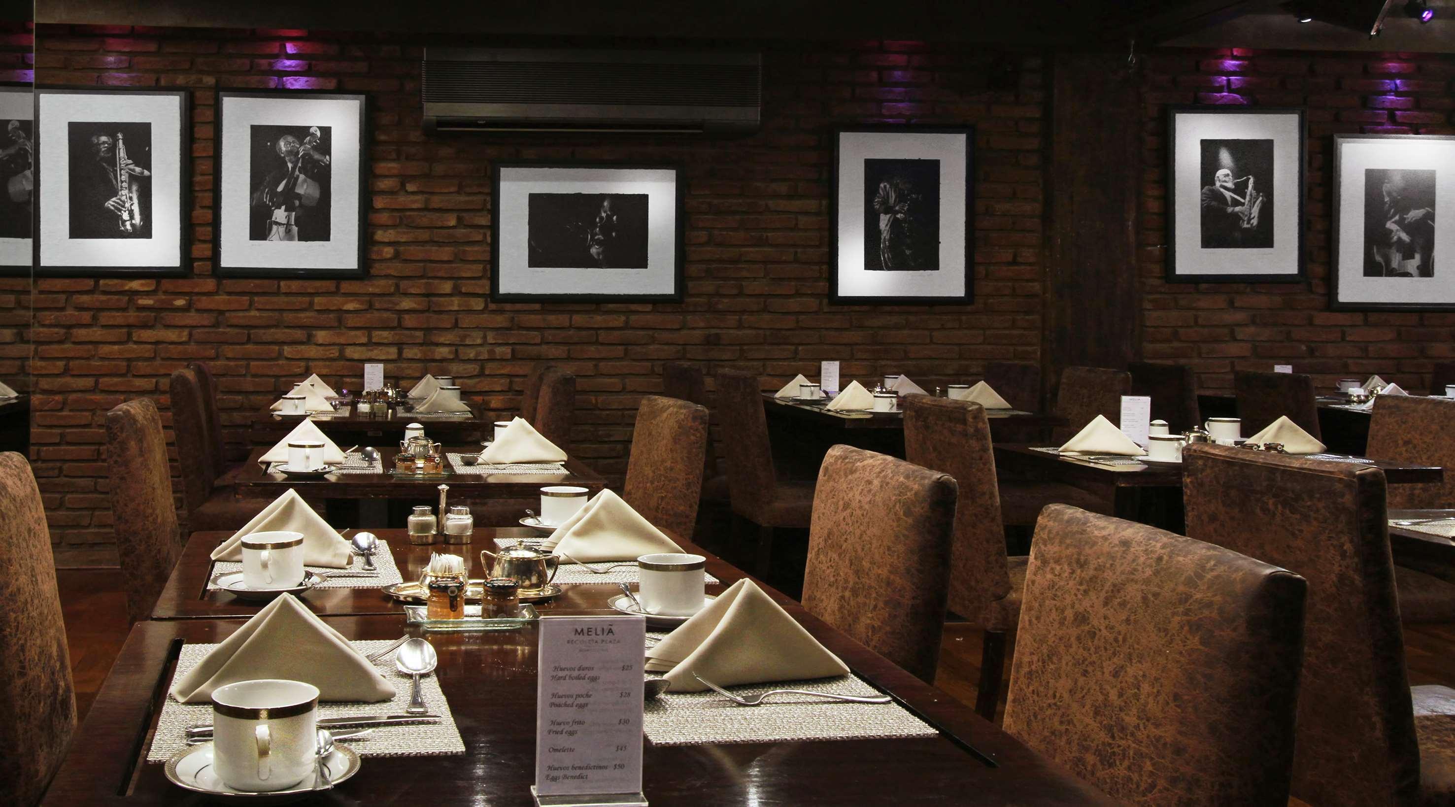 Melia Recoleta Plaza Hotel Μπουένος Άιρες Εξωτερικό φωτογραφία Interior of the restaurant