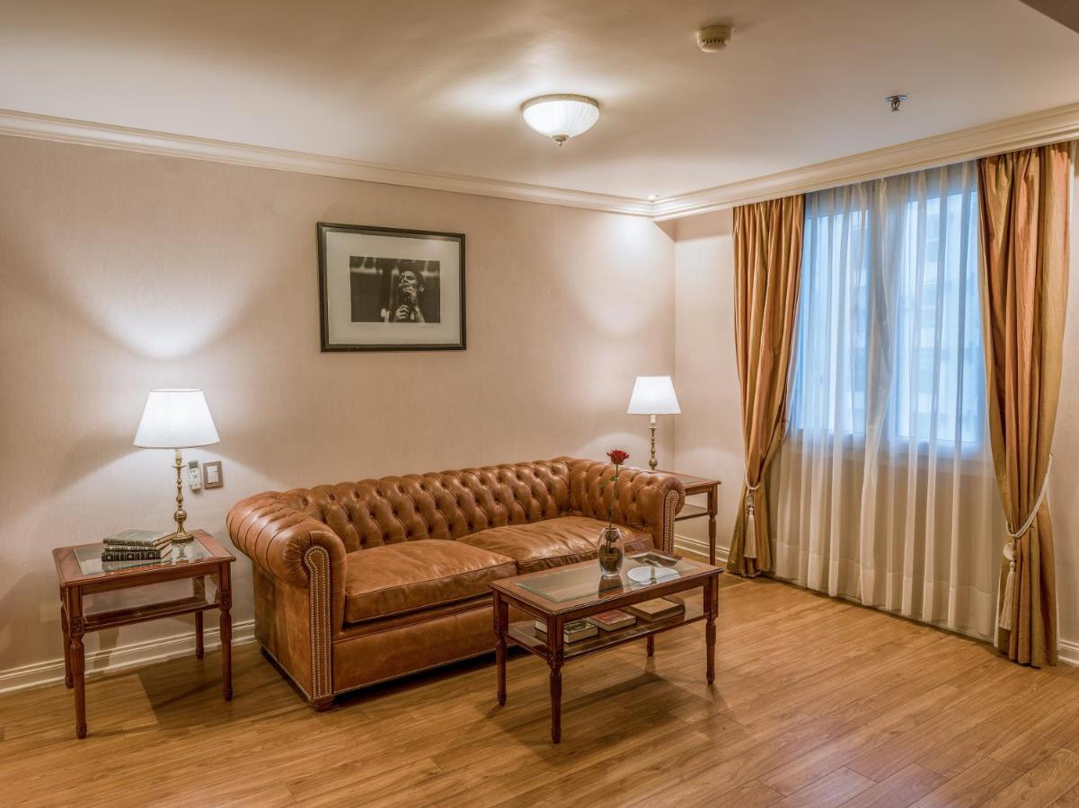 Melia Recoleta Plaza Hotel Μπουένος Άιρες Εξωτερικό φωτογραφία A living room at the hotel